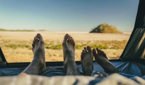 Aufwachen mit (bester) Aussicht