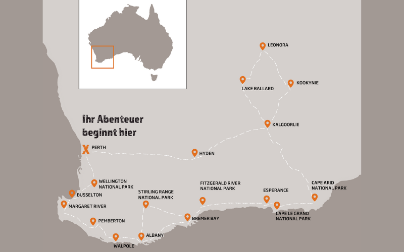 Willkommen in Australiens Südwesten!