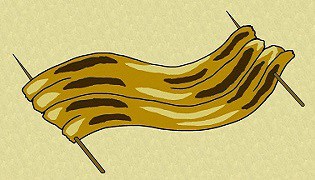 Grilled Unagi - ukiyo-e Color(うなぎ焼き) by RedSparkle (11-2019),Ukiyo-e art blog