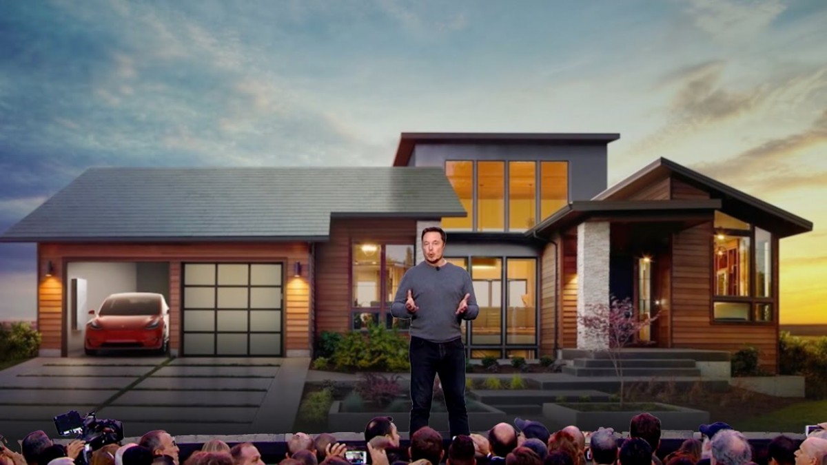 Tesla unveils residential ‘solar roof’ with updated battery storage