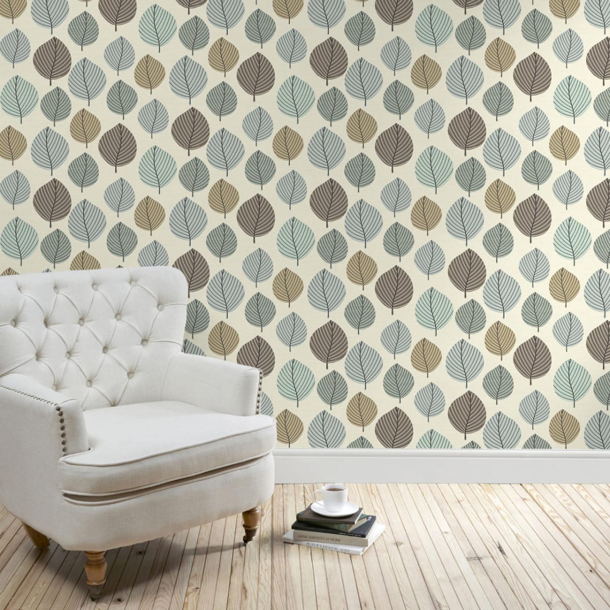 Regan Duck Egg Wallpaper / Dunelm Mill – External Brain