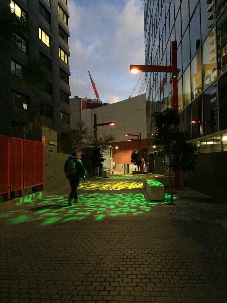 Lane lights + Crane / Red Wolf
