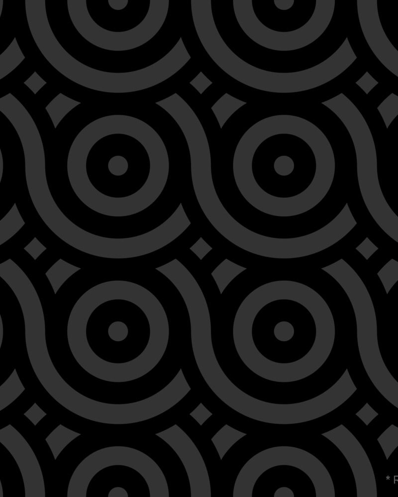 Geometric Pattern: Loop: Moderna / Red Wolf