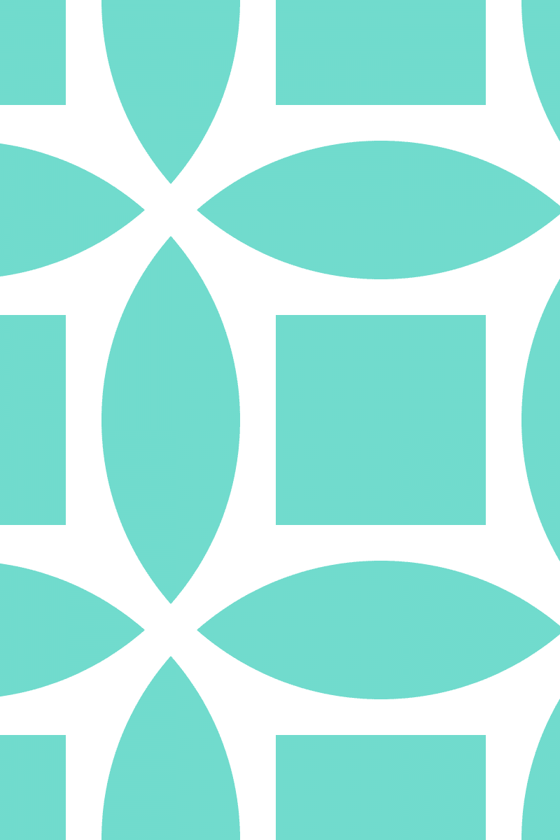 Geometric Pattern: Intersect Square: Moderna / Red Wolf