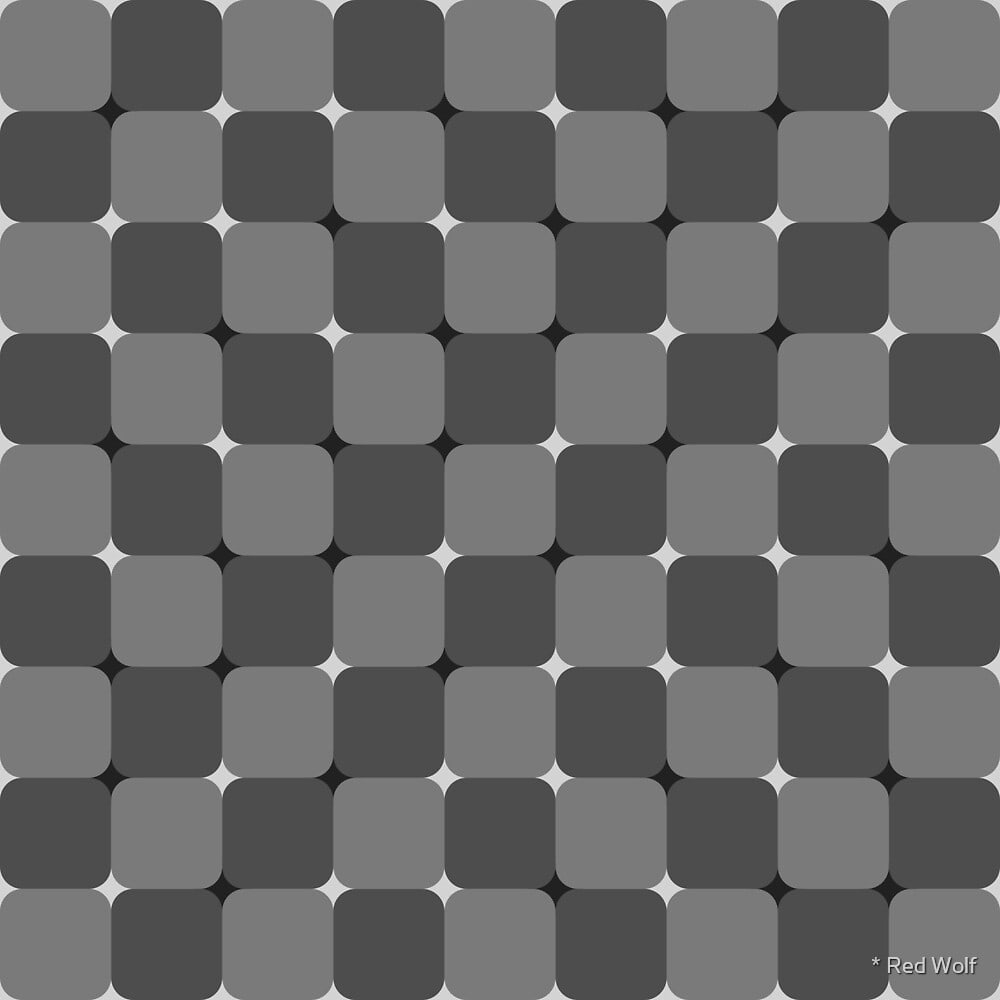 Geometric Pattern: Trippy: Cesco / Red Wolf