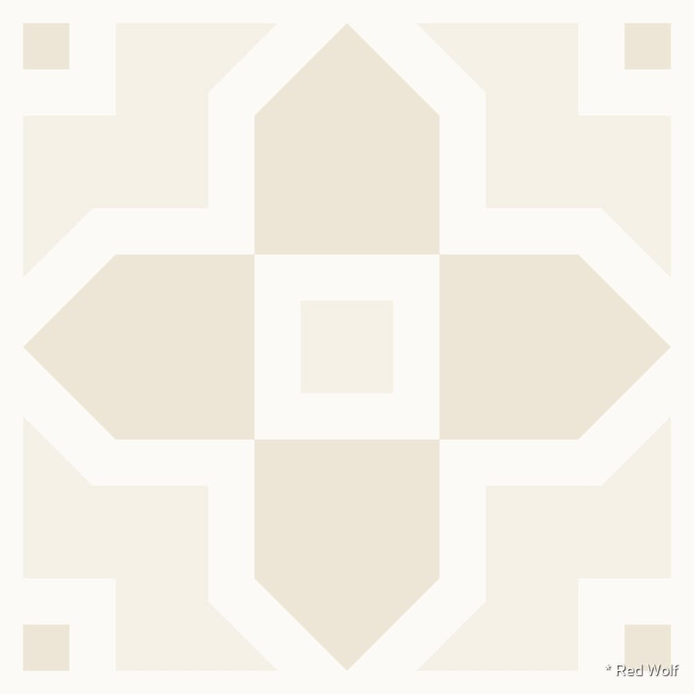 Geometric Pattern: Rosca: Cesco / Red Wolf