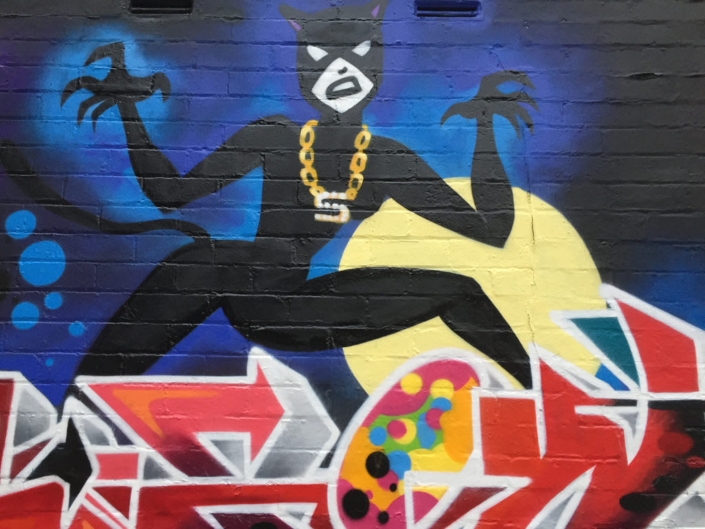 Crazee Cats Graffiti / Red Wolf
