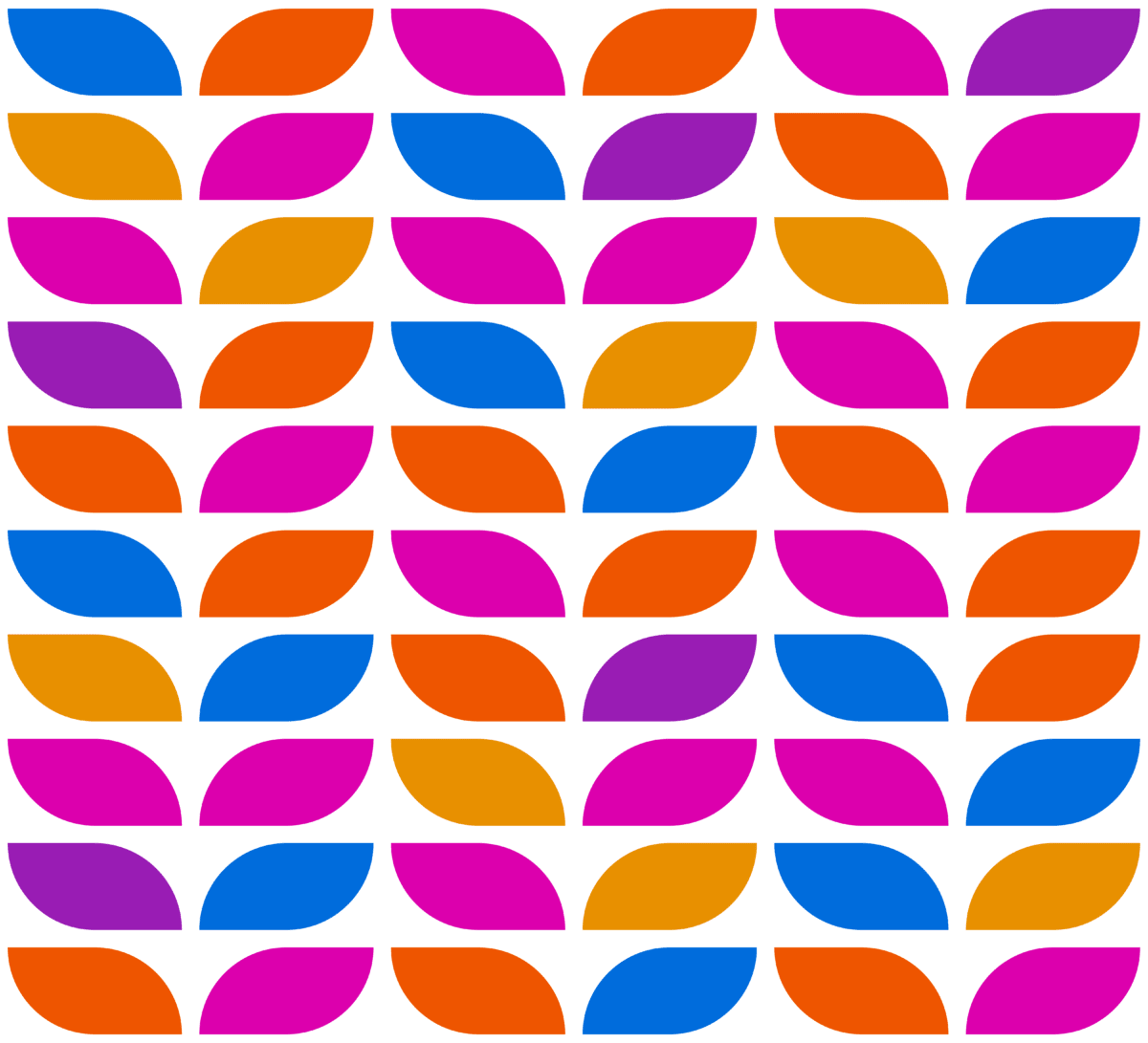 Geometric Pattern: Leaf: Variant / Red Wolf