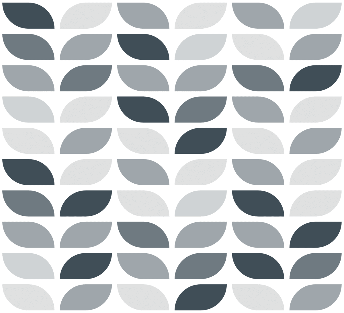 Geometric Pattern: Leaf: Stone Light / Red Wolf