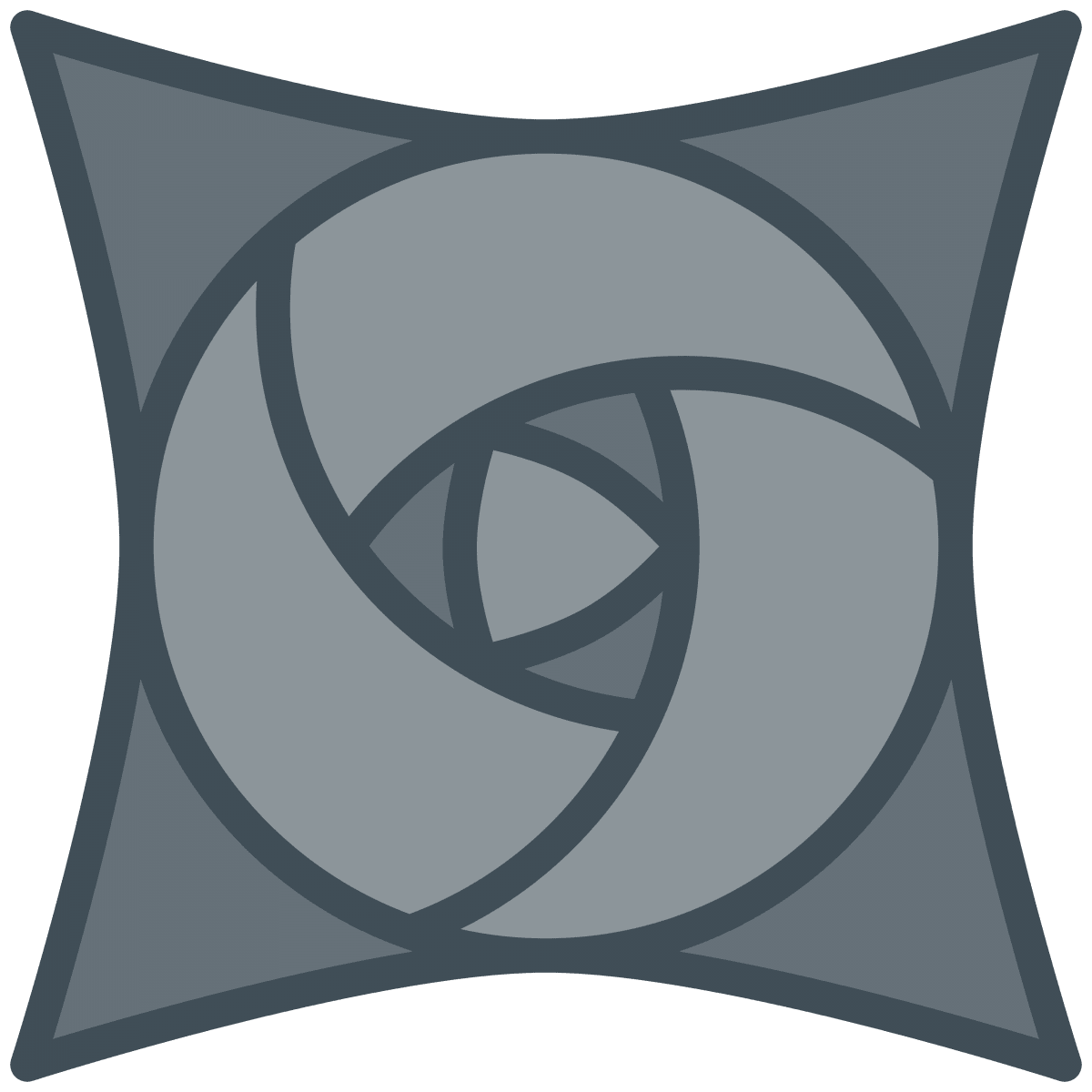 Geometric Pattern: Nouveau Rose: Stone / Red Wolf