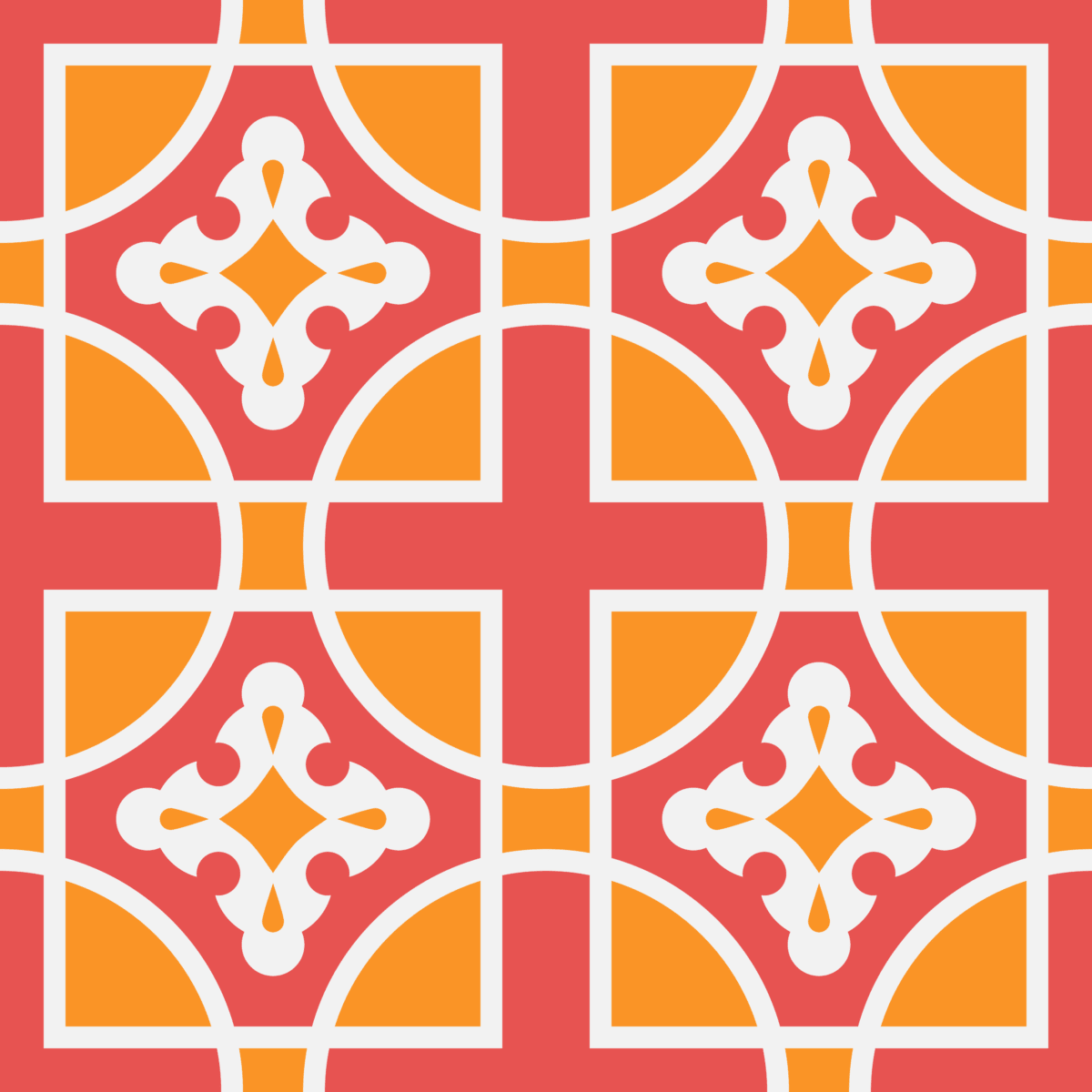 Geometric Pattern: Zanellato: Moderna Light / Red Wolf