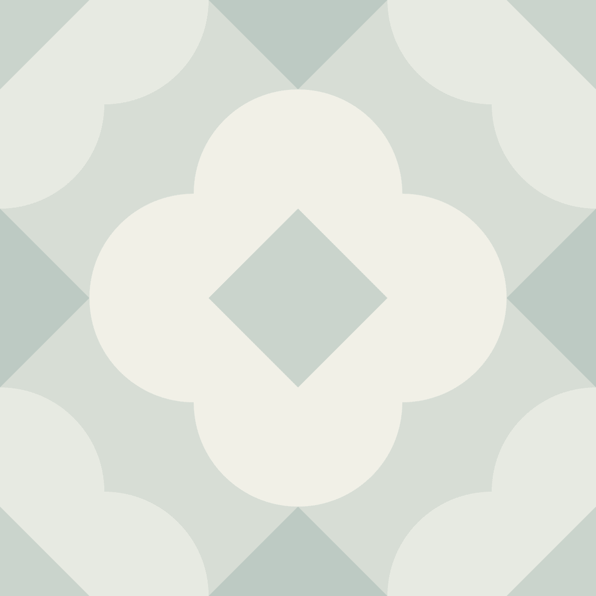 Geometric Pattern: Petala: Antique / Red Wolf