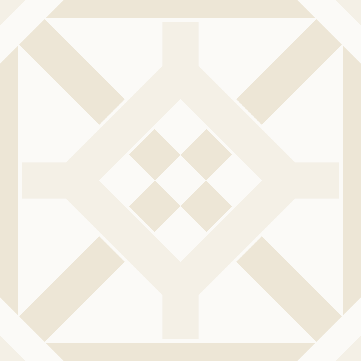 Geometric Pattern: Seville: Cesco Light / Red Wolf