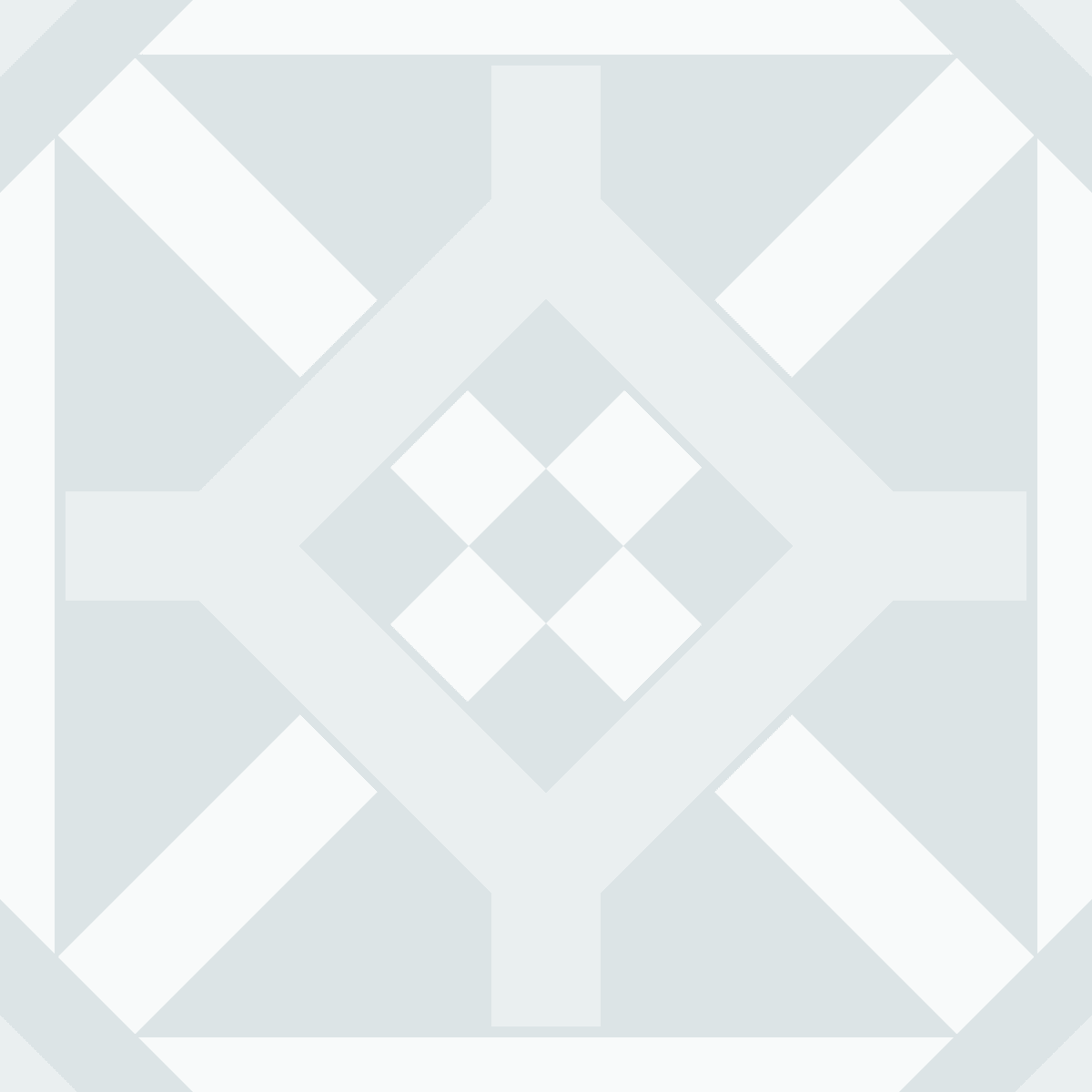 Geometric Pattern: Seville: Cesco Dark / Red Wolf