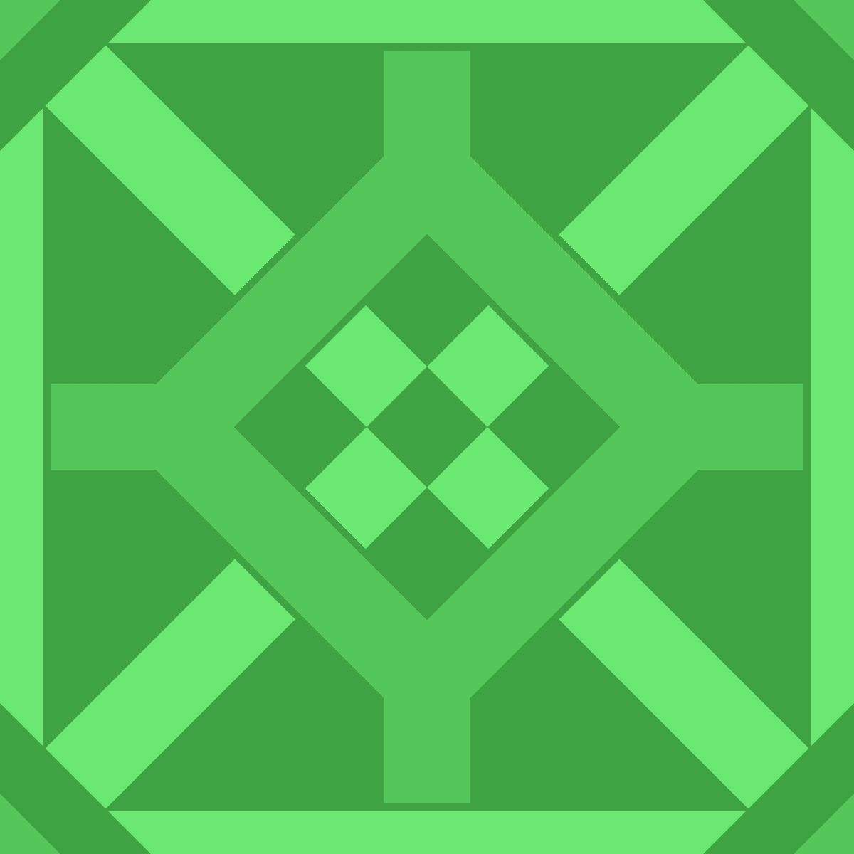 Geometric Pattern: Seville: Gemstone Dark / Red Wolf