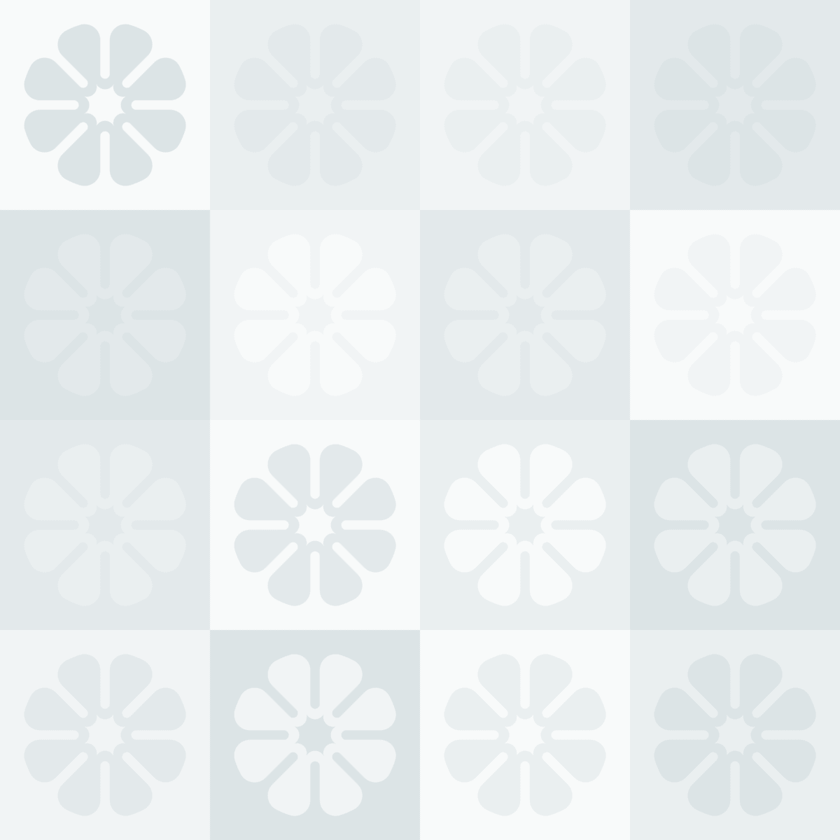 Geometric Pattern: Amapola: Cesco / Red Wolf