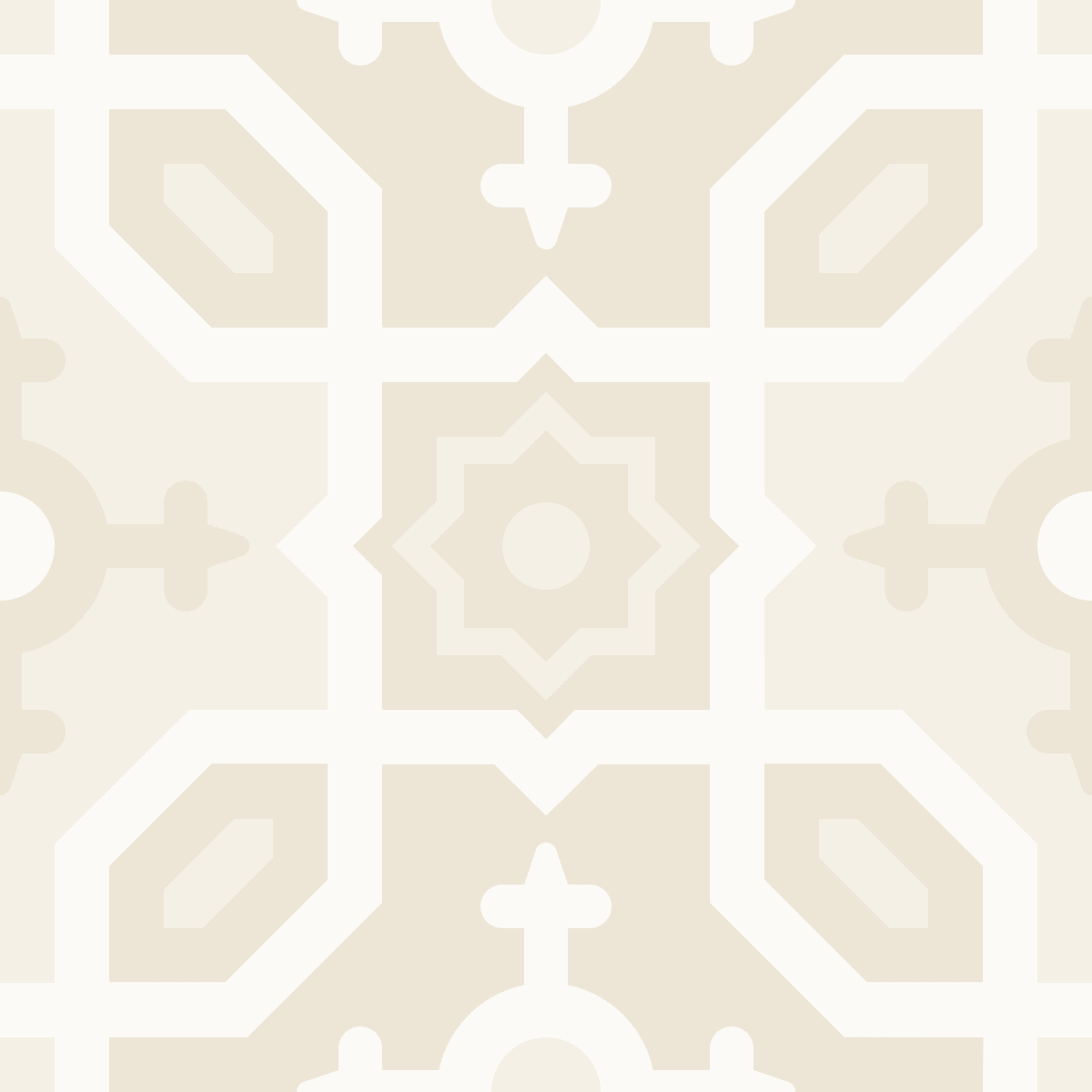 Geometric Pattern: Templo: Cesco / Red Wolf