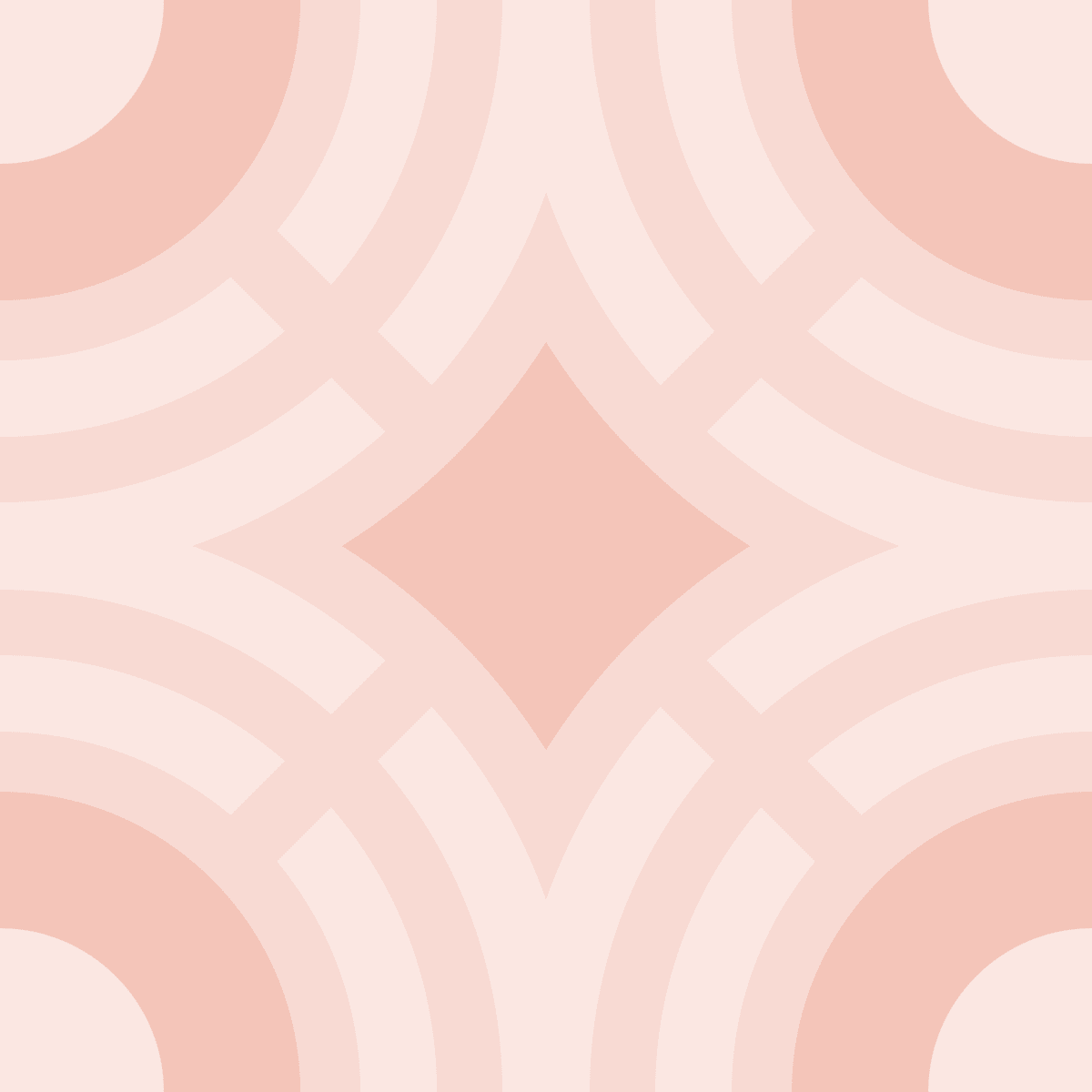 Geometric Pattern: Chapateo: Antique Light / Red Wolf