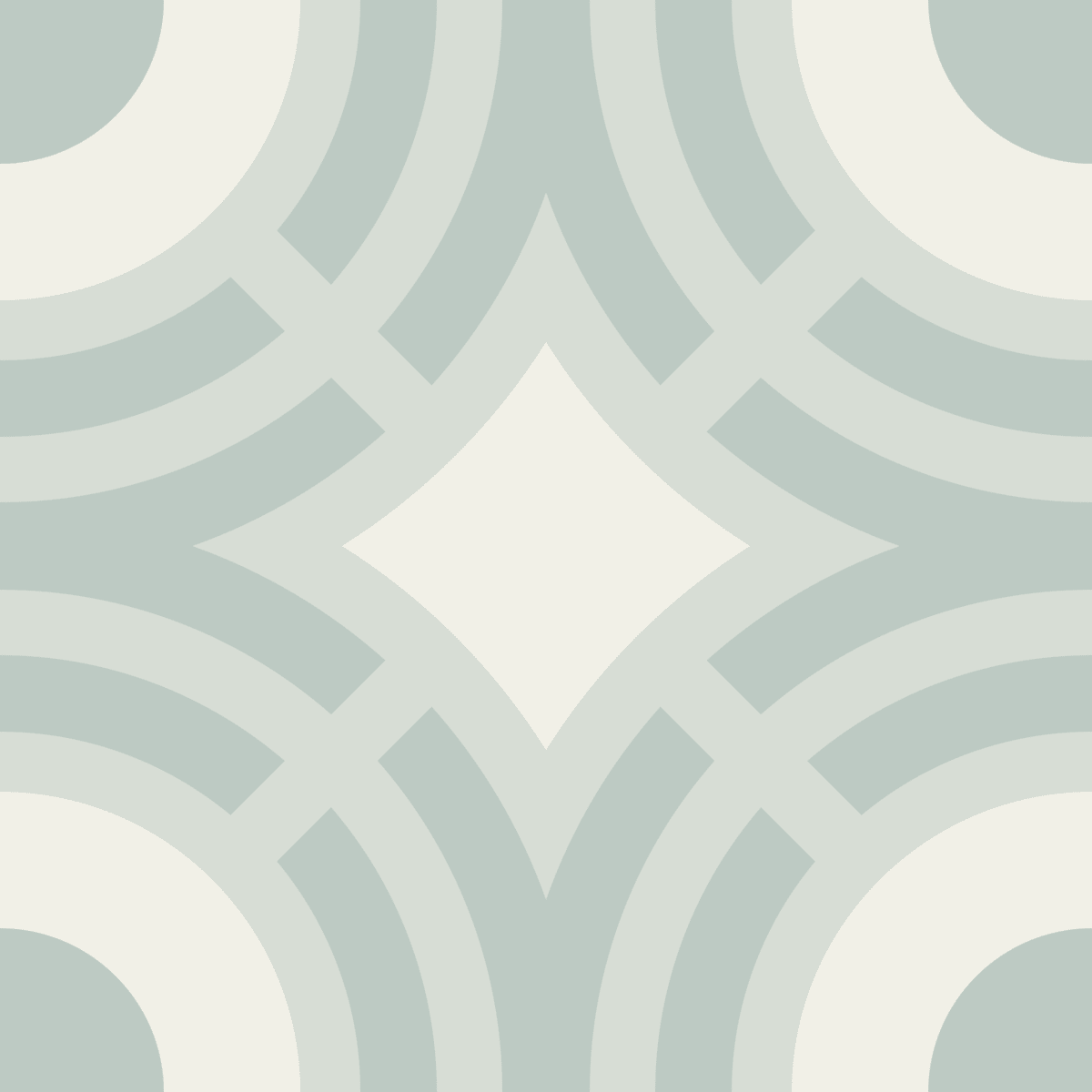 Geometric Pattern: Chapateo: Antique Dark / Red Wolf