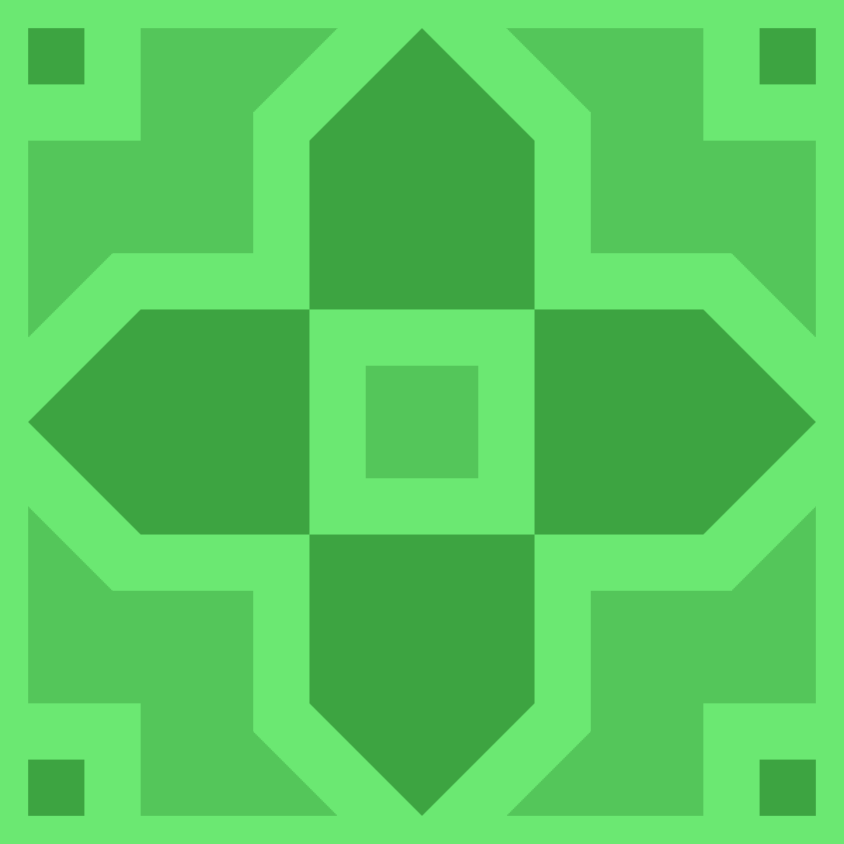 Geometric Pattern: Rosca: Gemstone / Red Wolf