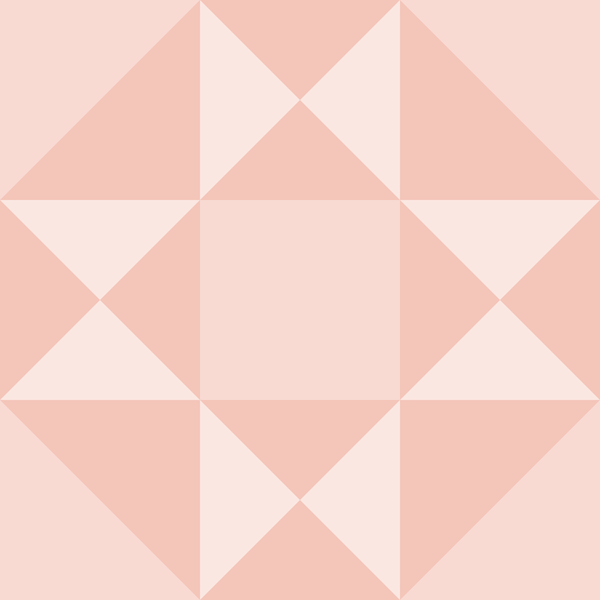 Geometric Pattern: Southwark: Antique / Red Wolf