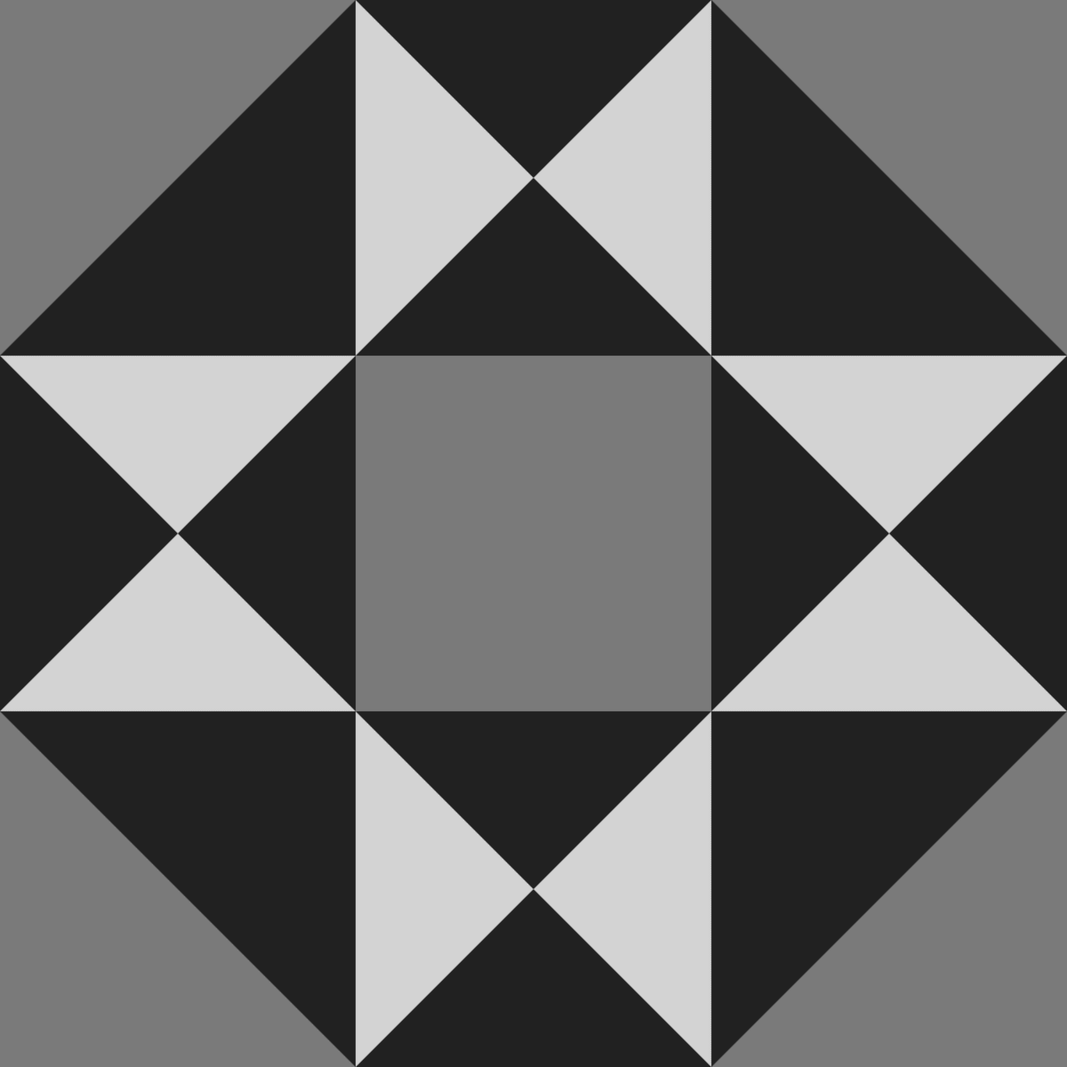 Geometric Pattern: Southwark: Cesco / Red Wolf