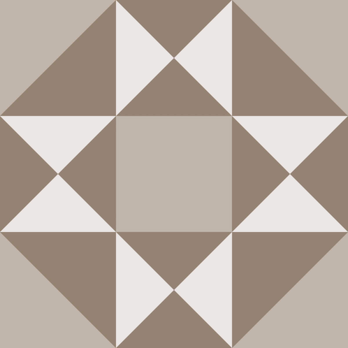 Geometric Pattern: Southwark: Cesco / Red Wolf