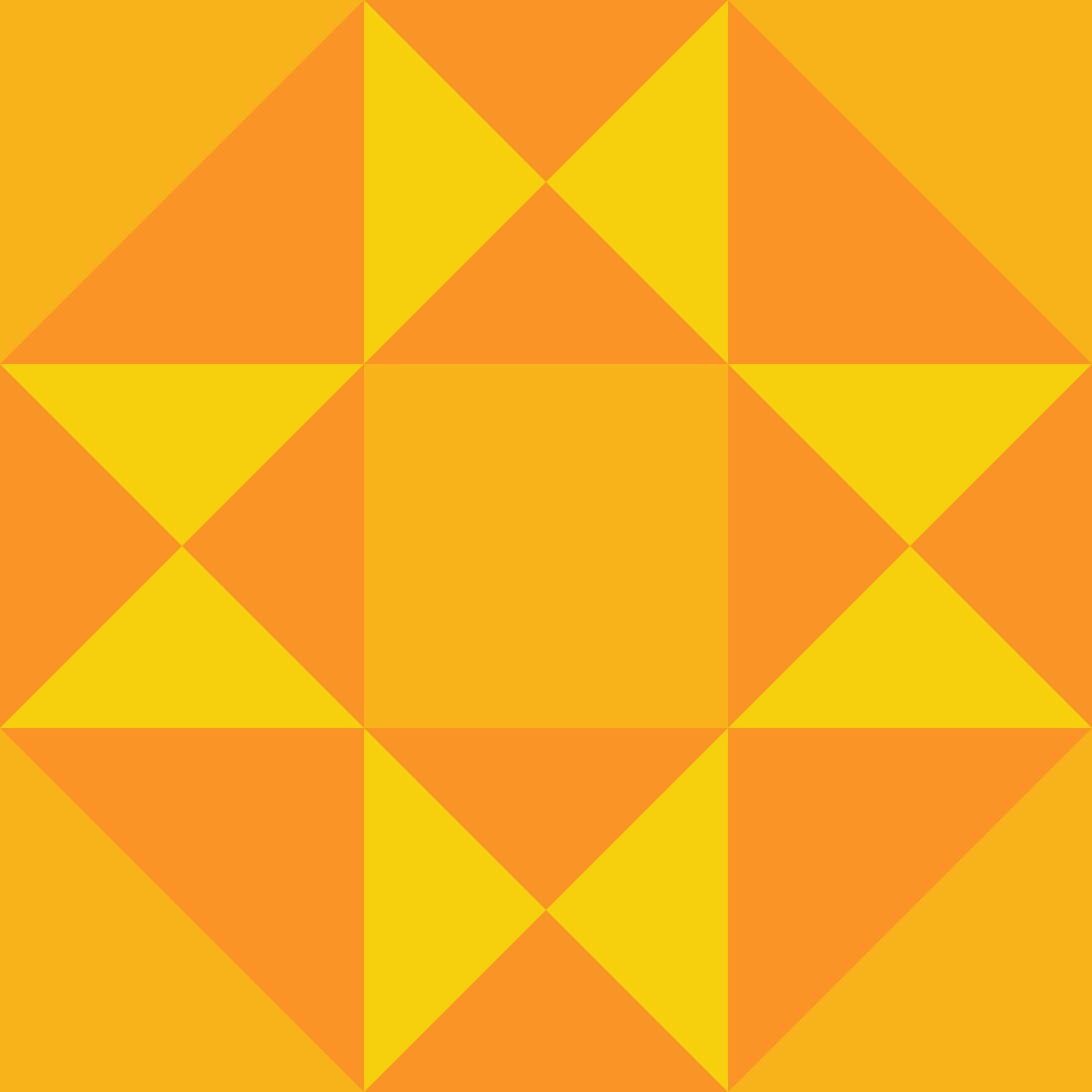 Geometric Pattern: Southwark: Gemstone / Red Wolf