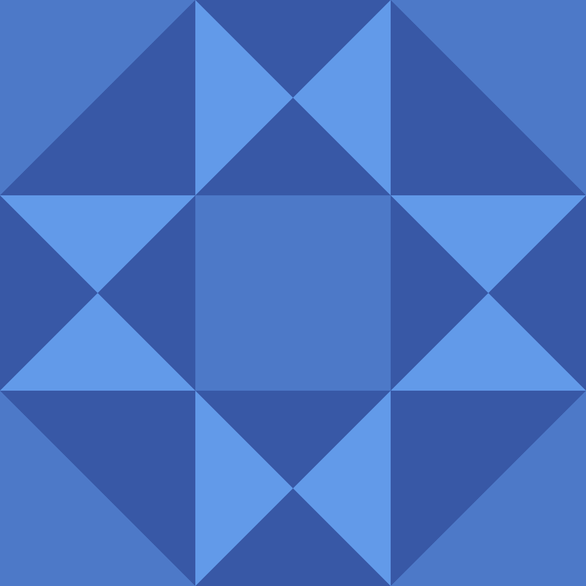 Geometric Pattern: Southwark: Gemstone / Red Wolf