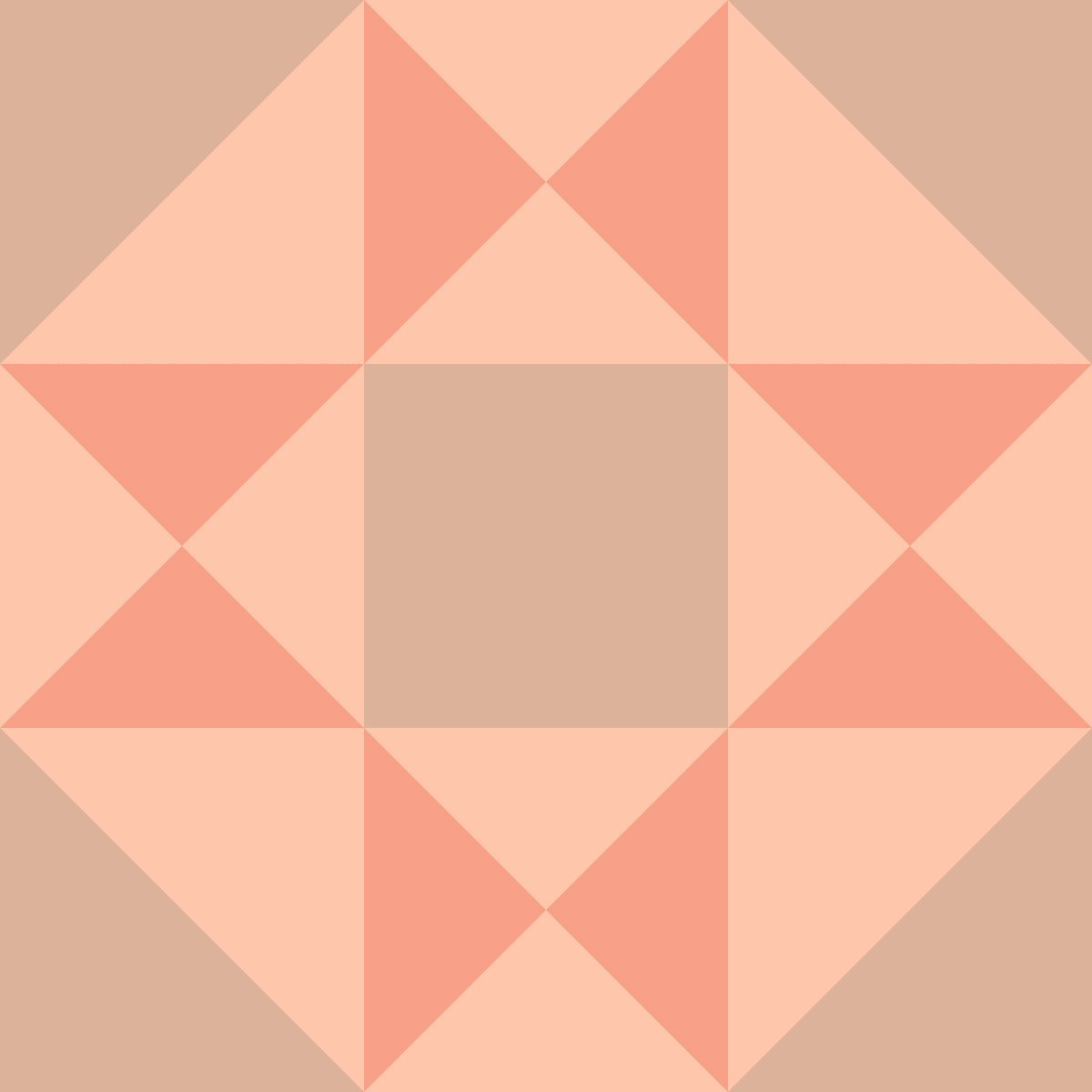 Geometric Pattern: Southwark: Hortus / Red Wolf