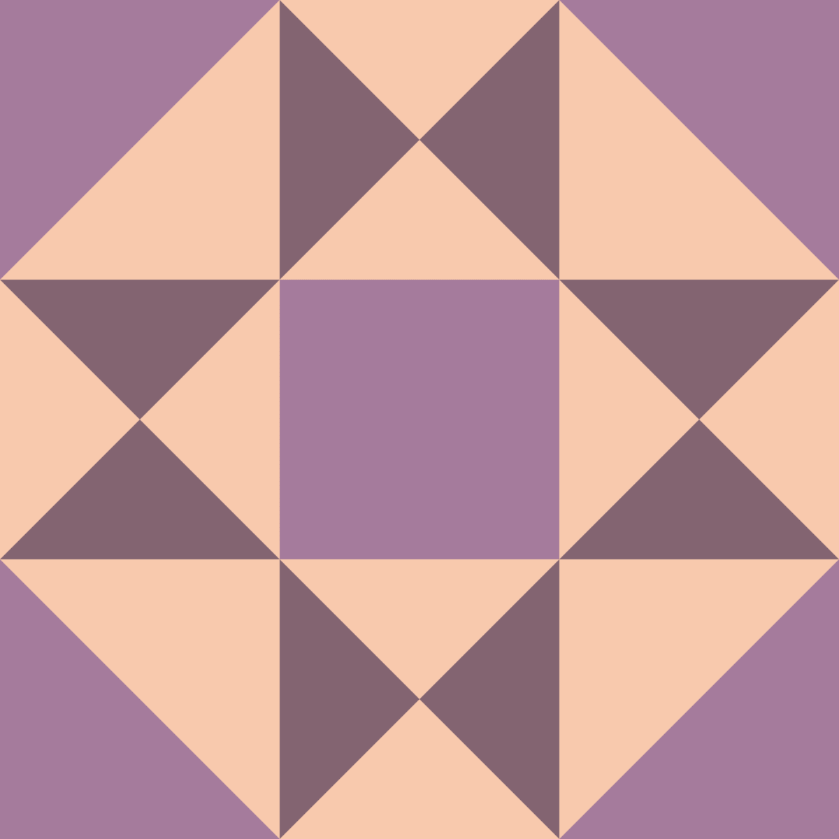 Geometric Pattern: Southwark: Hortus / Red Wolf