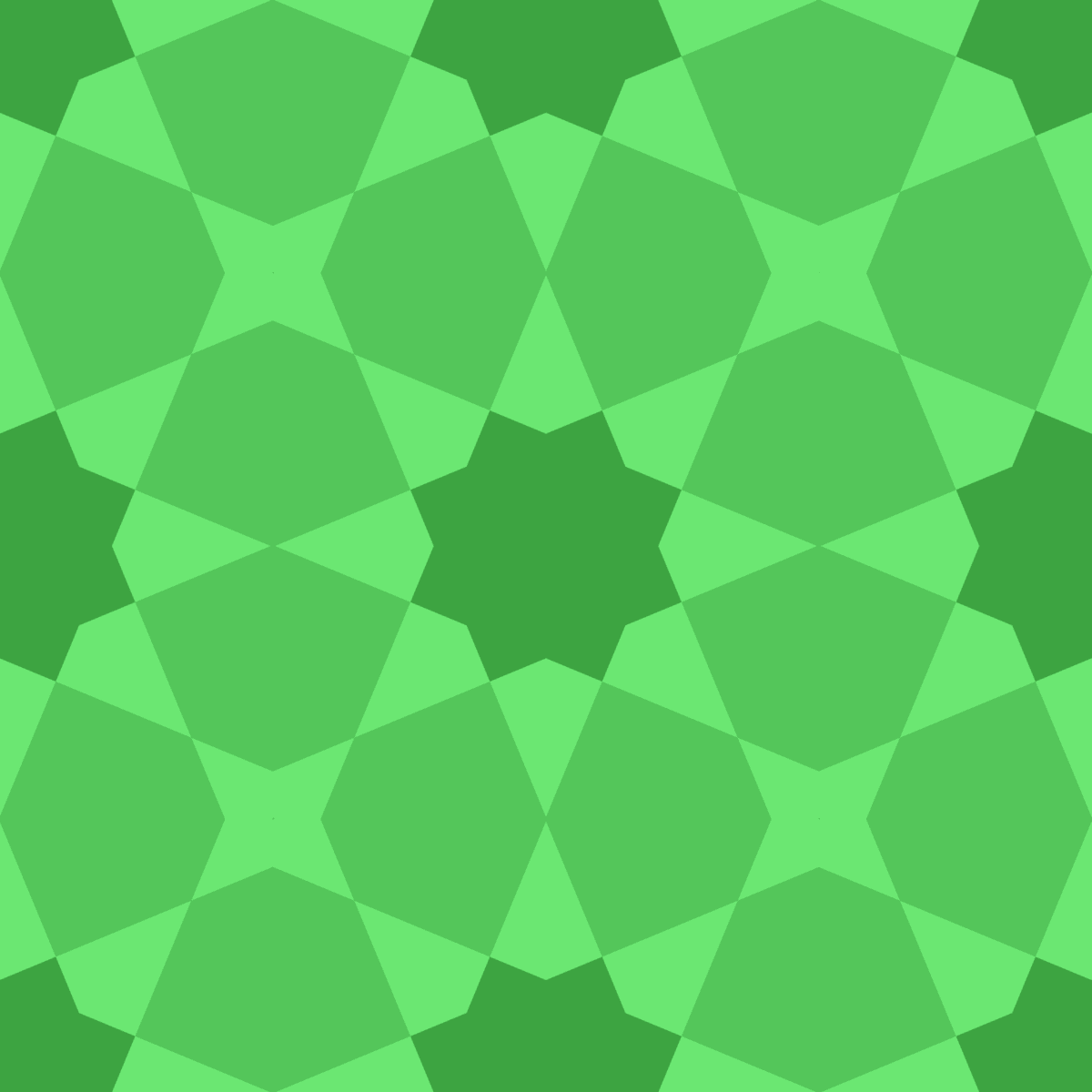 Geometric Pattern: Morocco: Gemstone / Red Wolf