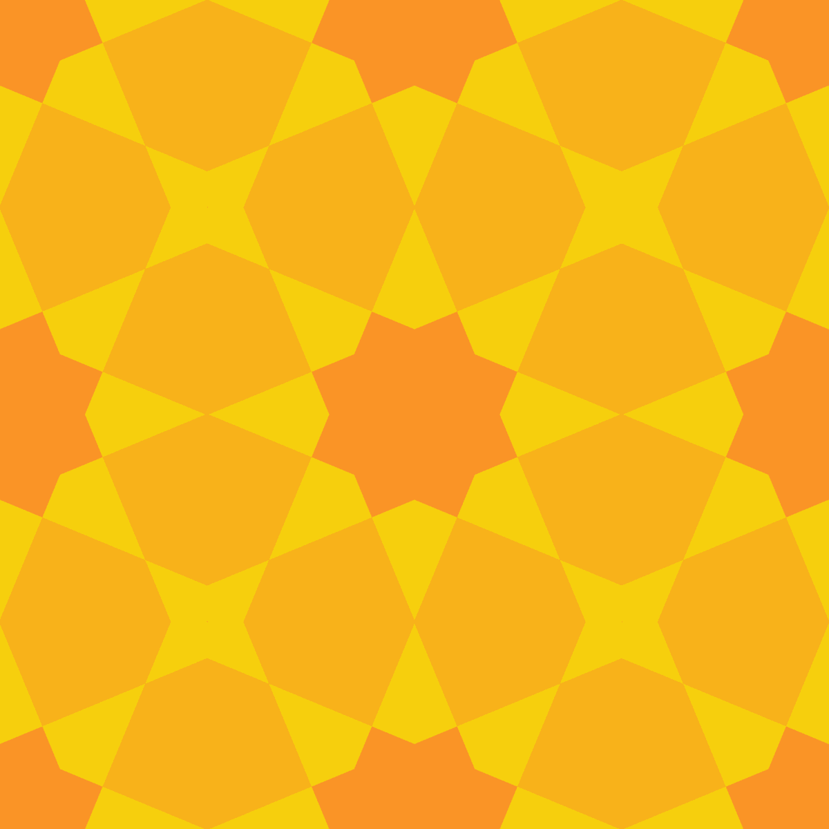 Geometric Pattern: Morocco: Gemstone / Red Wolf