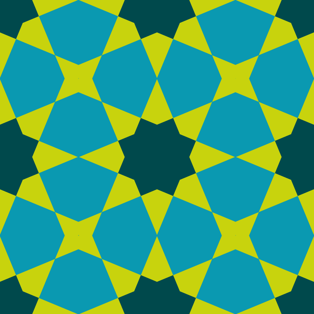 Geometric Pattern: Morocco: Season / Red Wolf