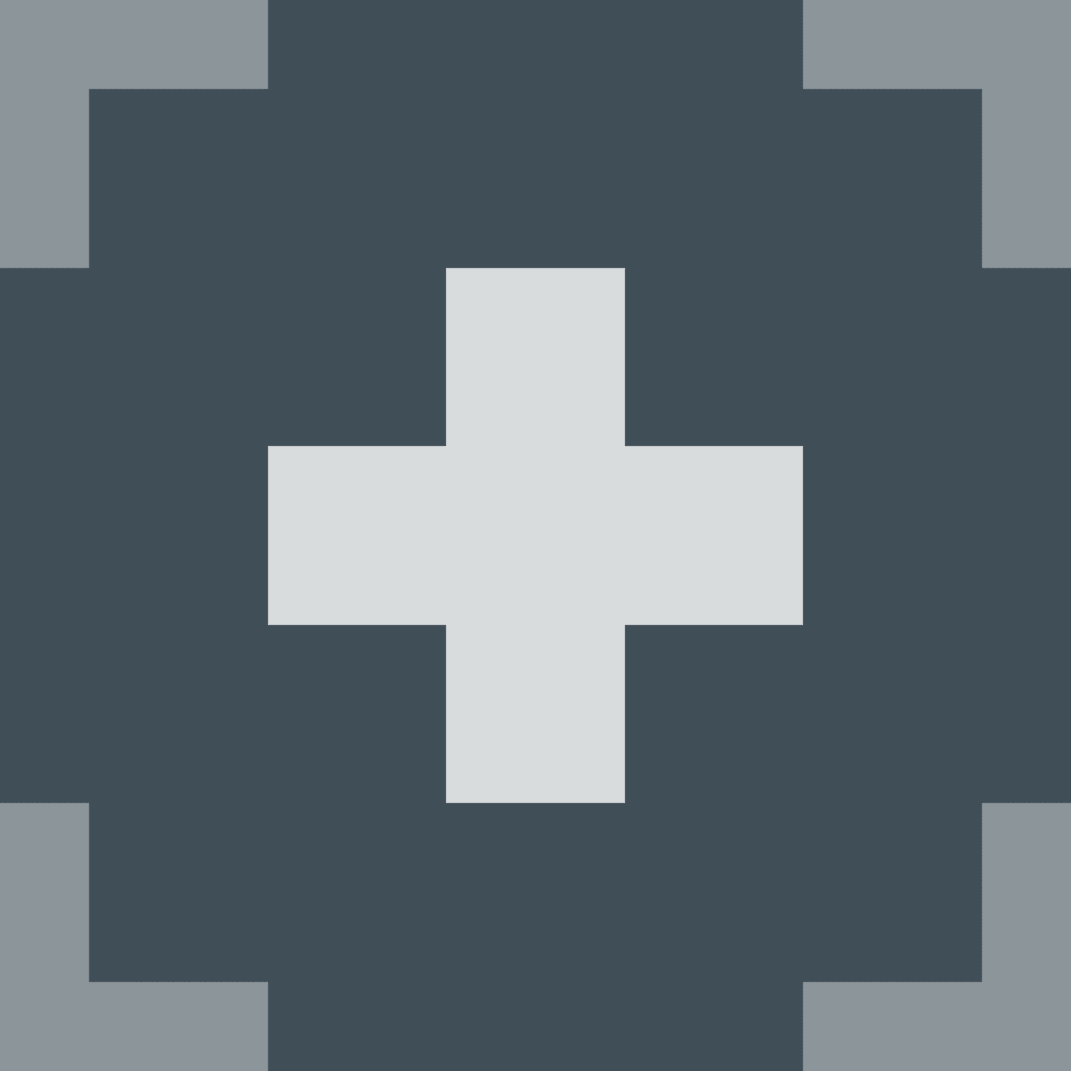 Geometric Pattern: Eaton: Stone / Red Wolf