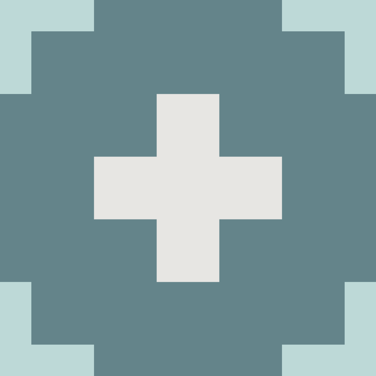 Geometric Pattern: Eaton: Art Deco / Red Wolf