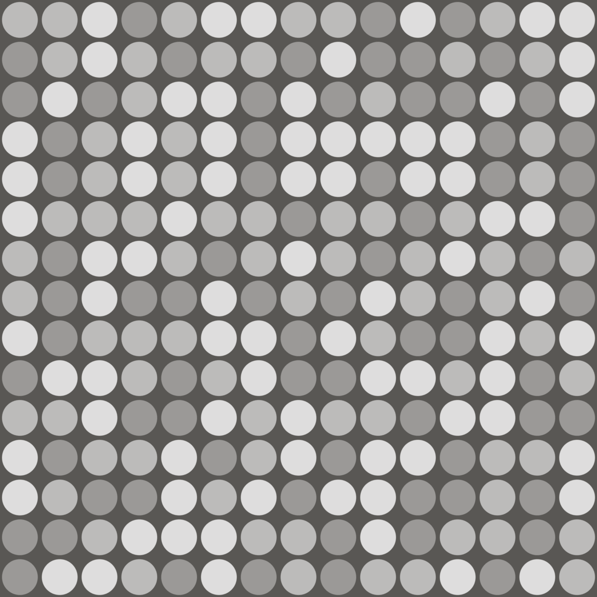 Geometric Pattern: Gerald: Stone / Red Wolf