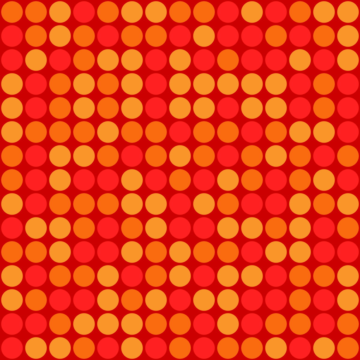 Geometric Pattern: Gerald: Moderna / Red Wolf