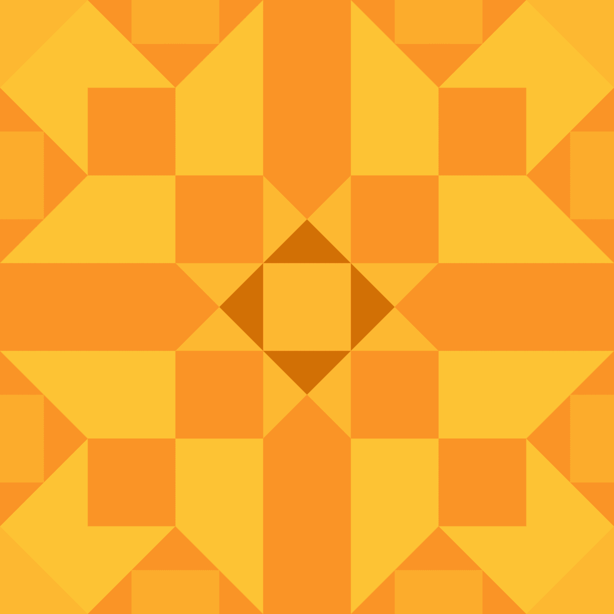 Geometric Pattern: Canterbury: Moderna / Red Wolf