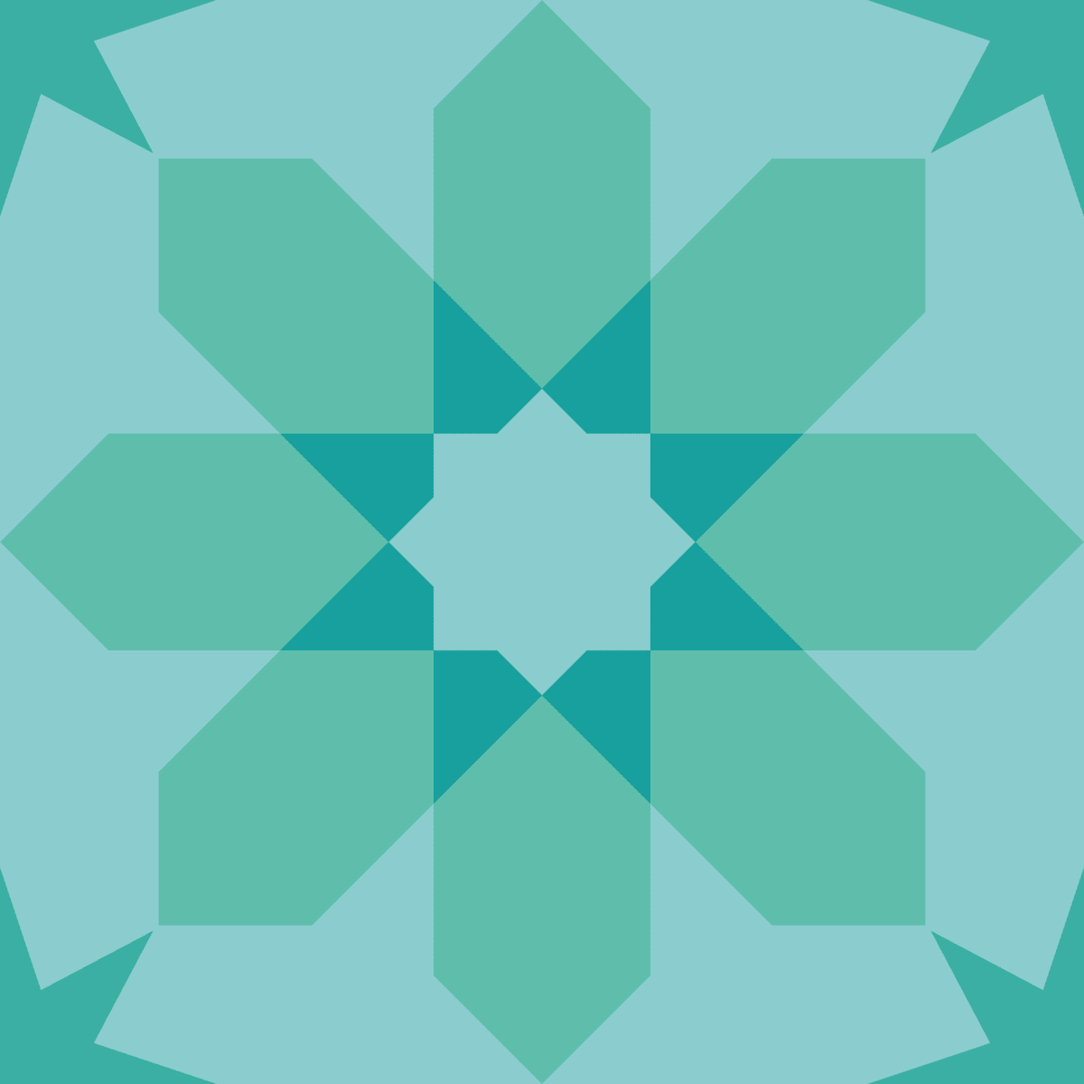 Geometric Pattern: Angola: Hortus / Red Wolf