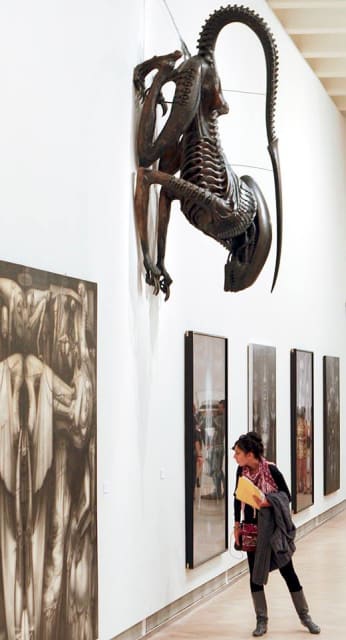 Exhibition in San Sebastian / HR Giger
