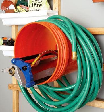 Garden Hose Holders and Hose Reels / Five Gallon Ideas
