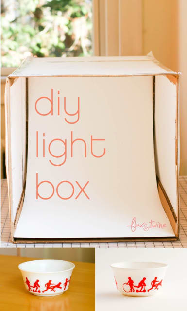 DIY Photo Light Box / Anne Weil