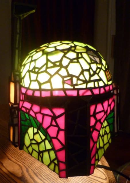 Boba Fett Tiffany Lamp
