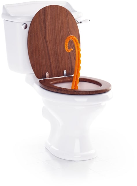 Oktopus, A Tentacle Toilet Plunger / Art. Lebedev Studio