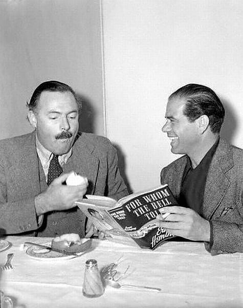 Ernest Hemingway + Frank Capra