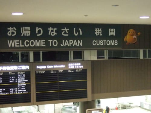 Customs Dog Welcomes You
