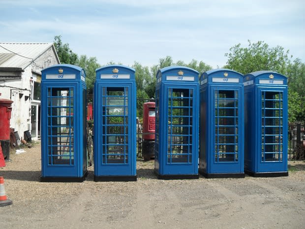 Look, it's the TARDIS!
