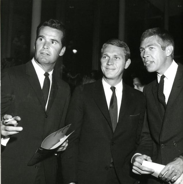 James Garner + Steve McQueen + James Coburn