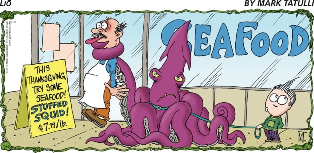 Stuffed Squid / Mark Tatulli